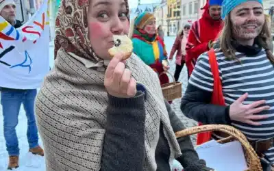 Masopustní průvod po deváté