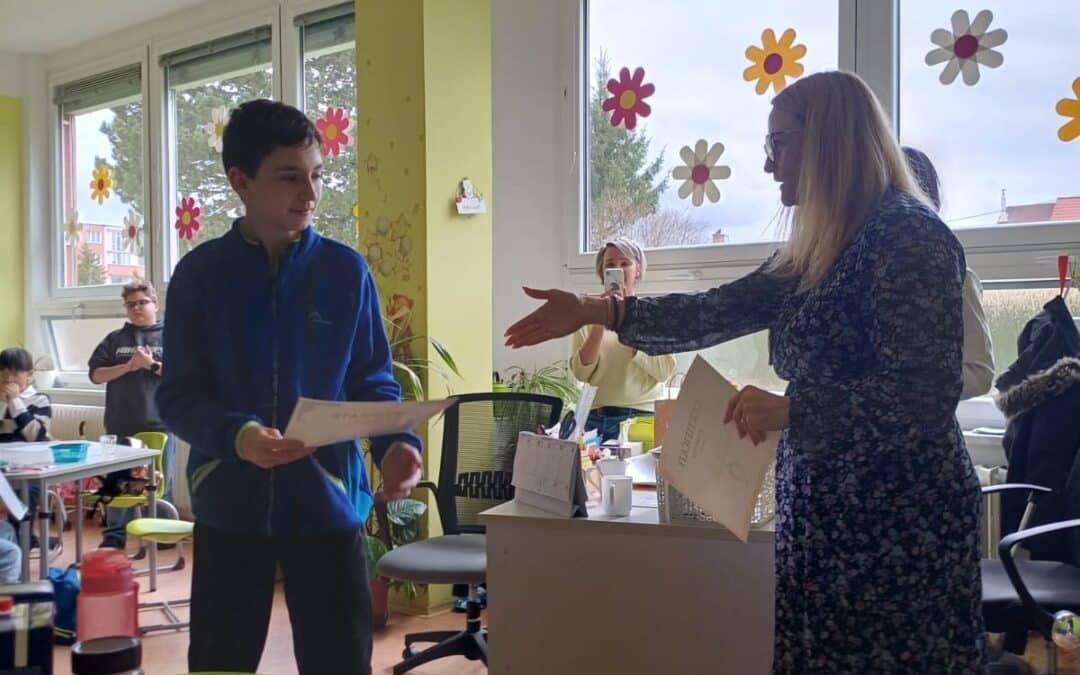 Úspěch v angličtině: 2. místo a postup na kraj