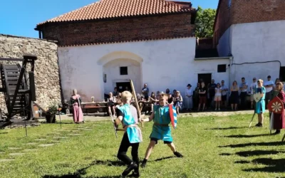 Rytířská slavnost šesté třídy na Chebském hradě